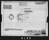 Manufacturer's drawing for North American Aviation B-25 Mitchell Bomber. Drawing number 98-53485