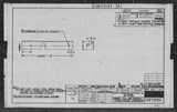 Manufacturer's drawing for North American Aviation B-25 Mitchell Bomber. Drawing number 108-712124