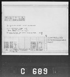 Manufacturer's drawing for Boeing Aircraft Corporation B-17 Flying Fortress. Drawing number 21-2169