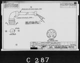 Manufacturer's drawing for Lockheed Corporation P-38 Lightning. Drawing number 196744