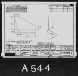 Manufacturer's drawing for Lockheed Corporation P-38 Lightning. Drawing number 198897