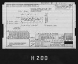 Manufacturer's drawing for North American Aviation B-25 Mitchell Bomber. Drawing number 98-58527