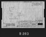 Manufacturer's drawing for North American Aviation B-25 Mitchell Bomber. Drawing number 108-313103