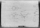 Manufacturer's drawing for North American Aviation B-25 Mitchell Bomber. Drawing number 98-73004