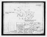 Manufacturer's drawing for Beechcraft AT-10 Wichita - Private. Drawing number 104357