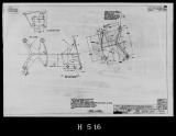 Manufacturer's drawing for Lockheed Corporation P-38 Lightning. Drawing number 196436