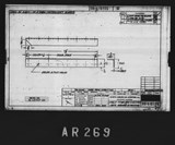 Manufacturer's drawing for North American Aviation B-25 Mitchell Bomber. Drawing number 98-616106