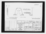 Manufacturer's drawing for Beechcraft AT-10 Wichita - Private. Drawing number 107407