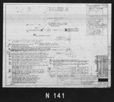 Manufacturer's drawing for North American Aviation B-25 Mitchell Bomber. Drawing number 99-71100
