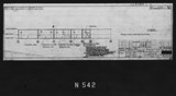 Manufacturer's drawing for North American Aviation B-25 Mitchell Bomber. Drawing number 98-530105