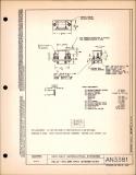 Manufacturer's drawing for Generic Parts - Aviation Standards. Drawing number an3381