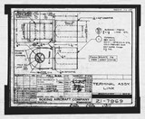 Manufacturer's drawing for Boeing Aircraft Corporation B-17 Flying Fortress. Drawing number 21-7969
