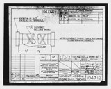 Manufacturer's drawing for Beechcraft AT-10 Wichita - Private. Drawing number 104712