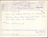Manufacturer's drawing for Globe/Temco Swift Drawings & Manuals. Drawing number 3336