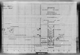 Manufacturer's drawing for North American Aviation B-25 Mitchell Bomber. Drawing number 98-63901