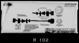 Manufacturer's drawing for Lockheed Corporation P-38 Lightning. Drawing number 198754