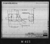 Manufacturer's drawing for North American Aviation B-25 Mitchell Bomber. Drawing number 98-52494