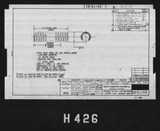 Manufacturer's drawing for North American Aviation B-25 Mitchell Bomber. Drawing number 98-61149