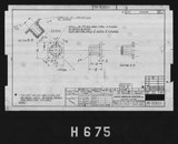 Manufacturer's drawing for North American Aviation B-25 Mitchell Bomber. Drawing number 98-958001