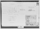 Manufacturer's drawing for Chance Vought Aircraft Inc. F4U Corsair. Drawing number 34461