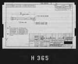 Manufacturer's drawing for North American Aviation B-25 Mitchell Bomber. Drawing number 98-58865