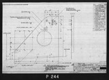 Manufacturer's drawing for North American Aviation B-25 Mitchell Bomber. Drawing number 108-71151
