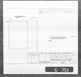 Manufacturer's drawing for Bell Aircraft P-39 Airacobra. Drawing number 33-759-032