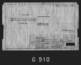 Manufacturer's drawing for North American Aviation B-25 Mitchell Bomber. Drawing number 98-538157