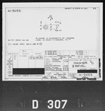 Manufacturer's drawing for Boeing Aircraft Corporation B-17 Flying Fortress. Drawing number 41-5053