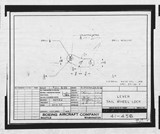 Manufacturer's drawing for Boeing Aircraft Corporation B-17 Flying Fortress. Drawing number 41-456