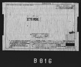 Manufacturer's drawing for North American Aviation B-25 Mitchell Bomber. Drawing number 108-61440