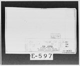 Manufacturer's drawing for Chance Vought F4U Corsair. Drawing number 38363