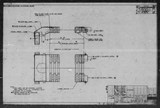 Manufacturer's drawing for North American Aviation B-25 Mitchell Bomber. Drawing number 98-61135