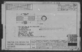 Manufacturer's drawing for North American Aviation B-25 Mitchell Bomber. Drawing number 99-58474
