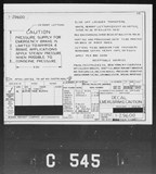 Manufacturer's drawing for Boeing Aircraft Corporation B-17 Flying Fortress. Drawing number 1-29600