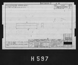 Manufacturer's drawing for North American Aviation B-25 Mitchell Bomber. Drawing number 98-730105