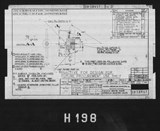 Manufacturer's drawing for North American Aviation B-25 Mitchell Bomber. Drawing number 98-58457