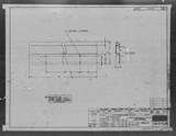 Manufacturer's drawing for North American Aviation B-25 Mitchell Bomber. Drawing number 108-543154_H
