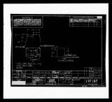 Manufacturer's drawing for Lockheed Corporation P-38 Lightning. Drawing number 197187