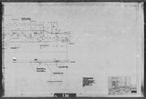 Manufacturer's drawing for North American Aviation B-25 Mitchell Bomber. Drawing number 108-312326