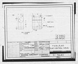 Manufacturer's drawing for Boeing Aircraft Corporation B-17 Flying Fortress. Drawing number 21-9445