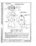 Manufacturer's drawing for Generic Parts - Aviation General Manuals. Drawing number AN4109
