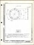 Manufacturer's drawing for Generic Parts - Aviation Standards. Drawing number an887