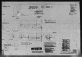 Manufacturer's drawing for North American Aviation B-25 Mitchell Bomber. Drawing number 98-517026