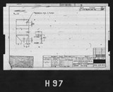 Manufacturer's drawing for North American Aviation B-25 Mitchell Bomber. Drawing number 98-58145