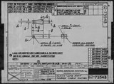 Manufacturer's drawing for North American Aviation B-25 Mitchell Bomber. Drawing number 62-73543