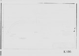 Manufacturer's drawing for Chance Vought F4U Corsair. Drawing number 10434