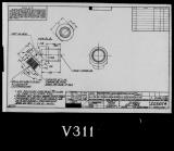 Manufacturer's drawing for Lockheed Corporation P-38 Lightning. Drawing number 203554