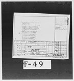 Manufacturer's drawing for Chance Vought F4U Corsair. Drawing number 34075