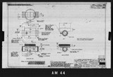 Manufacturer's drawing for North American Aviation B-25 Mitchell Bomber. Drawing number 98-58433